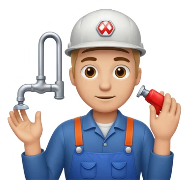 Clogged sink plumber sticker