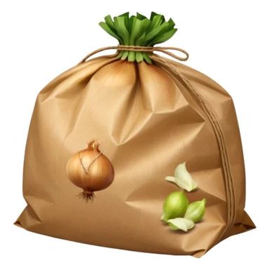 Bag of onions sticker