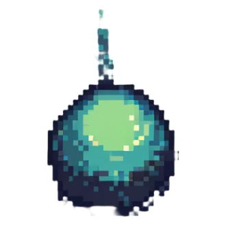 a shadowy amorphous liquid being sticker