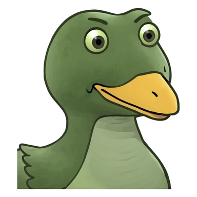 Goose sticker