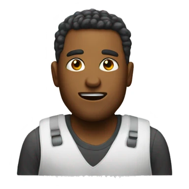 An emoji to tell my coworker Keith to stop working sticker