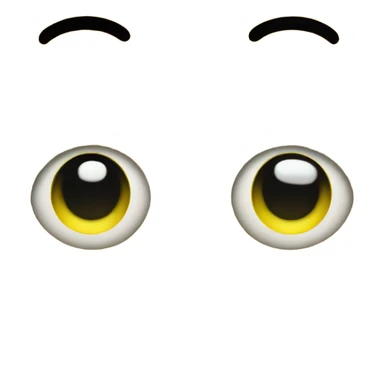 yellow face emoji with stars eyes sticker