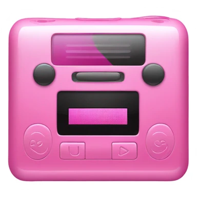 mp3 pink sticker