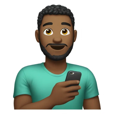 Me holding an iPhone  sticker