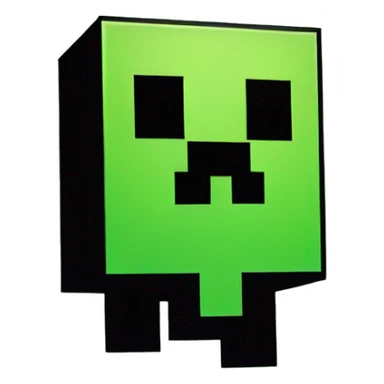 Minecraft Creeper verde sticker