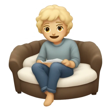 sticker in the style of a homely cozy aesthetic sticker