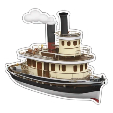 steamboat micky sticker