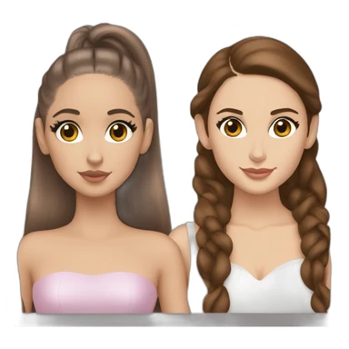 Ariana grande and lana del rey sticker