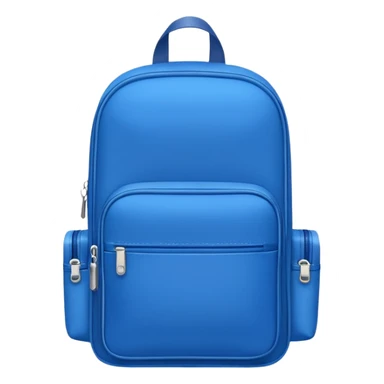 blue school bag sticker