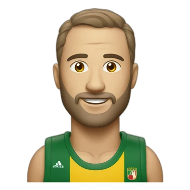 proud lithuanian basketball fan sticker