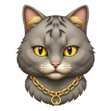 drippy  gangster cat sticker
