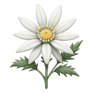 edelweiss realista sticker