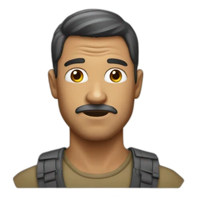 homme qui fait caca sticker