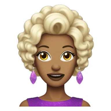 gay drag queen sticker