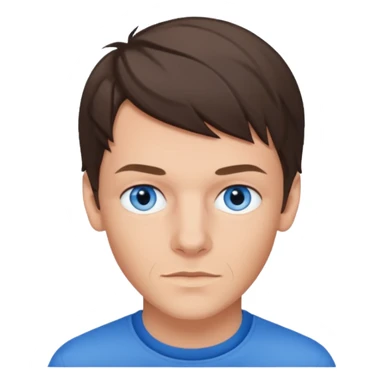 Louis Tomlinson with blue eyes sticker