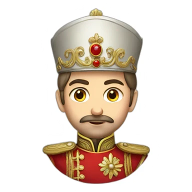russian tsar sticker