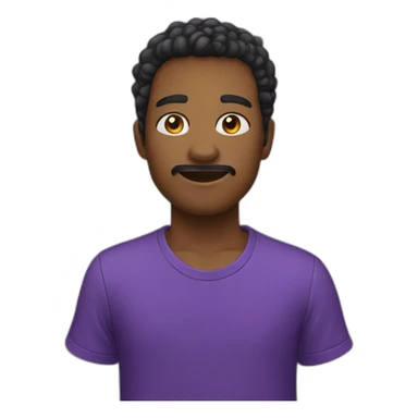 maior menor roxo sticker