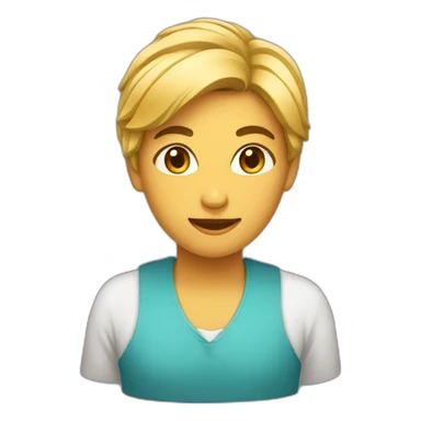 femme sur homme sticker