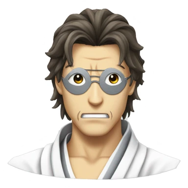 Aizen with eyepatch sticker