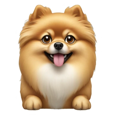 Pomeranian dog  sticker