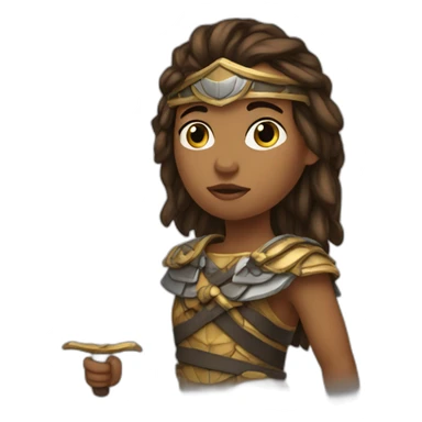 Rebekka warrior sticker