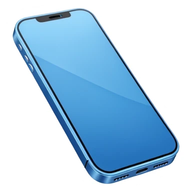 Téléphone iPhone 13 bleu sticker