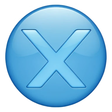 Ünlü mavi tik sticker