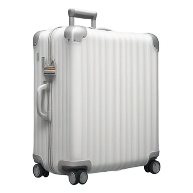 Rimova luggage white sticker