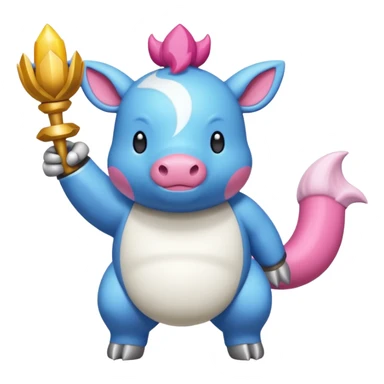 Baxcalibur-Miltank-Palpitoad-fusion sticker