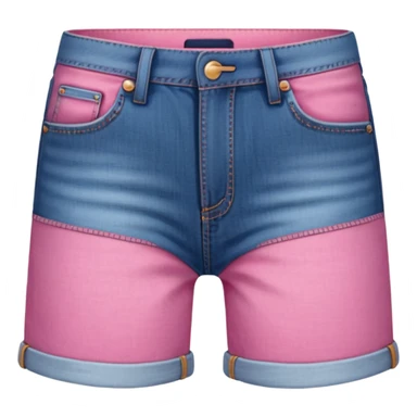 Pink short shorts sticker