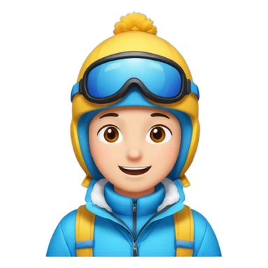 skies,colorful, Snow Gear,negative: character. sticker