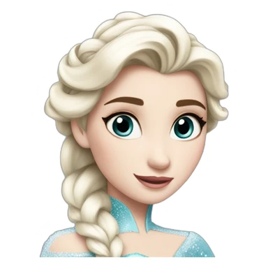 Elsa de disney sticker