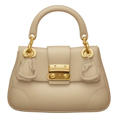 dior bag bejge sticker