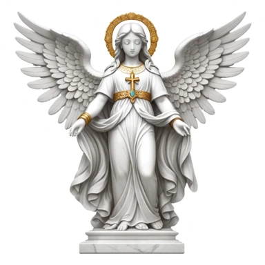 Statue of Seraphim sticker
