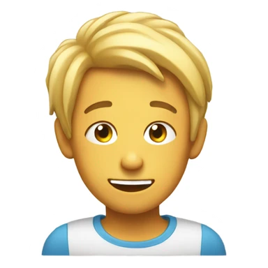 Tired but happy sticker