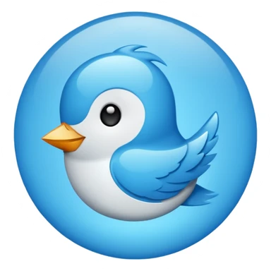 X twitter icon sticker