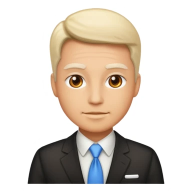 Administrator black white glowing transparent background sticker