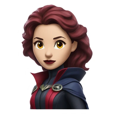 Scarlet Witch from Doctor Strange in the Multiverse of Madness  sticker
