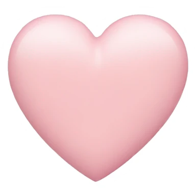 pastel pink heart sticker