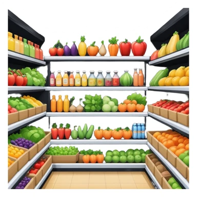 Grocery store sticker