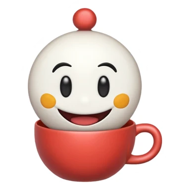 Create a Cup head character
 sticker