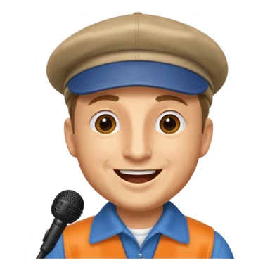 Tim Robinson as the driving crooner sticker