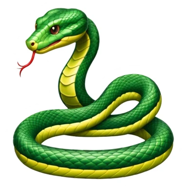 snake crawling  sticker