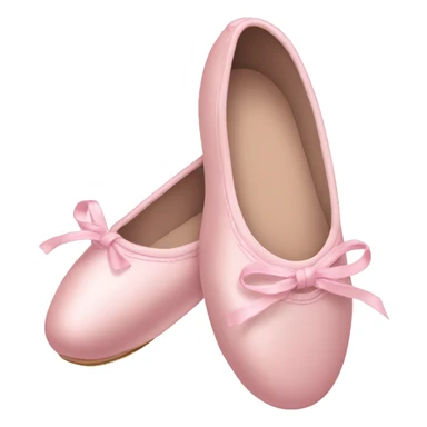 Pale pink ballet shoes sticker