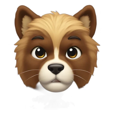 arnold schwarzenegger as a furry sticker