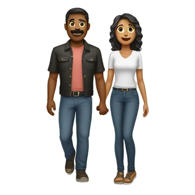 Pareja abrazado sticker