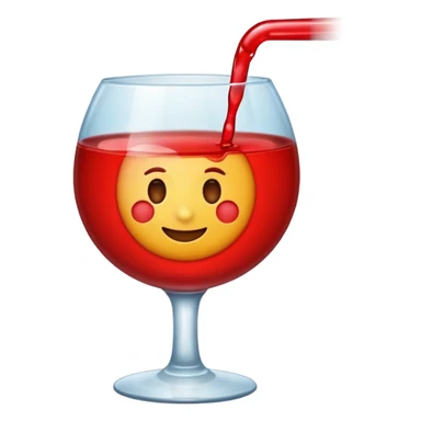 An emoji that shows no drinks allowed sticker