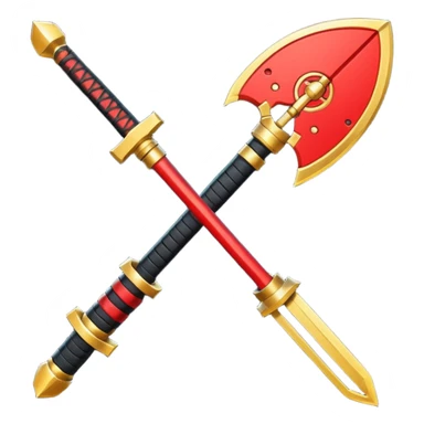 samurai themed space miner tool icon, futuristic mining tool inspired by katana, Japanese armor details, red black gold color palette, glowing energy accents, 3D cartoon, mobile game icon style, clean background, soft shadow, no text, no watermark

 sticker