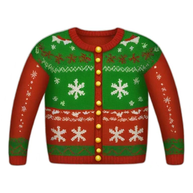Ugly sweater  sticker