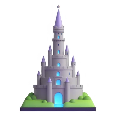 Oxford Babel Tower with glowing silver magic sticker